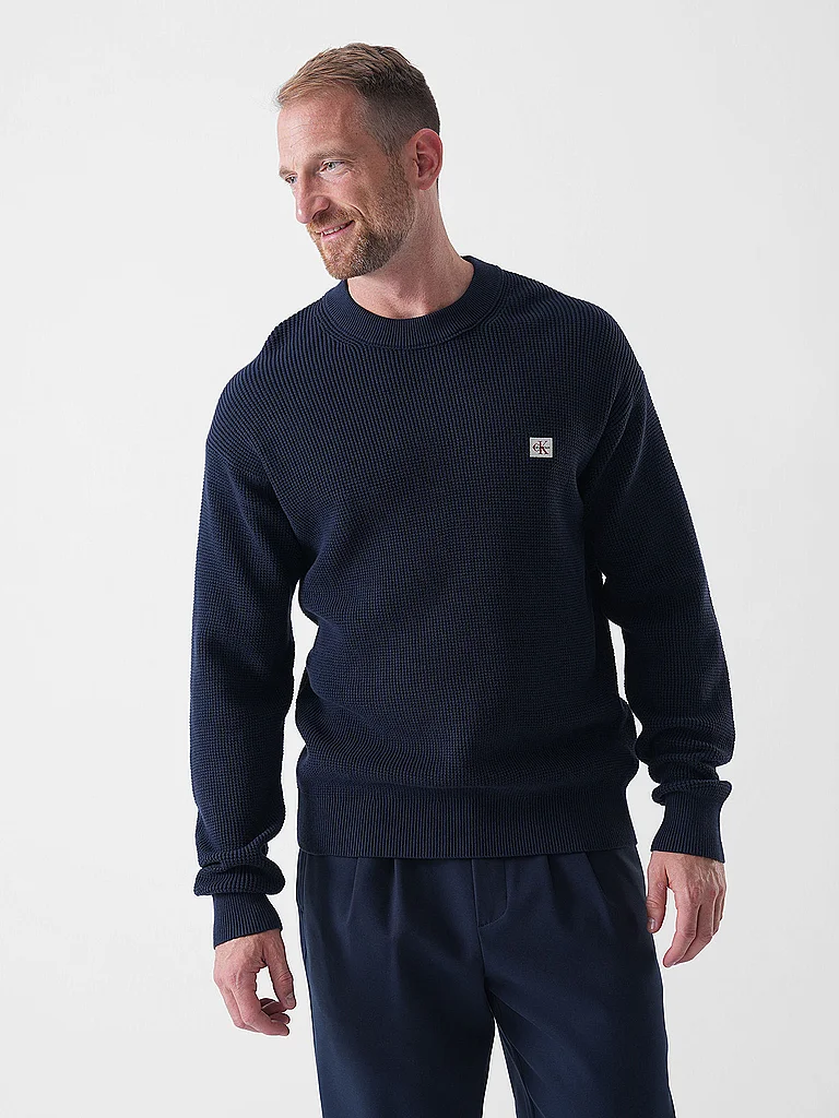 Calvin KLEIN JEANS Pullover  dunkelblau   L herren 4